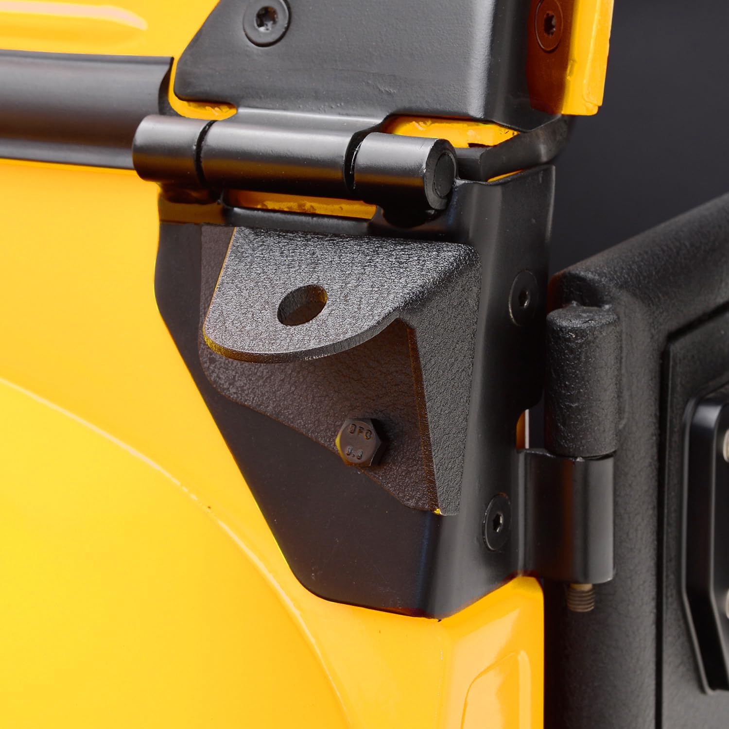 Ritafc A-Pillar Windshield Hinge Mounting Bracket Fit for Jeep Wrangler CJ TJ YJ 1976-2006 Pillar Cube Light Mounting Brackets Mounting Brackets for Offroad Light