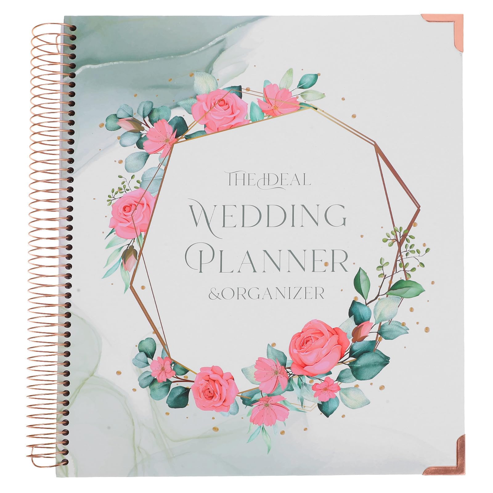 PACKOVE Hochzeitsplaner Buch Planer Notizbuch Organizer aus Papier in One Hochzeitsplanung Notizbuch Design für Hochzeitsplanung und Verlobung