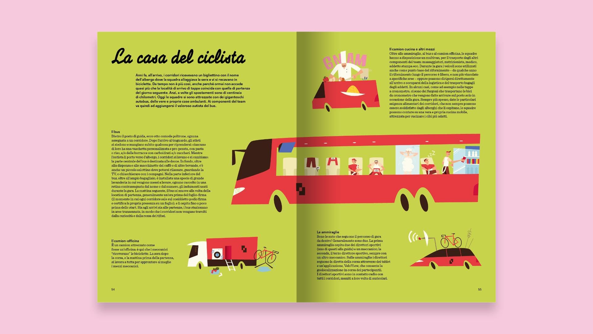 Il giro d'Italia illustrato. Ediz. a colori