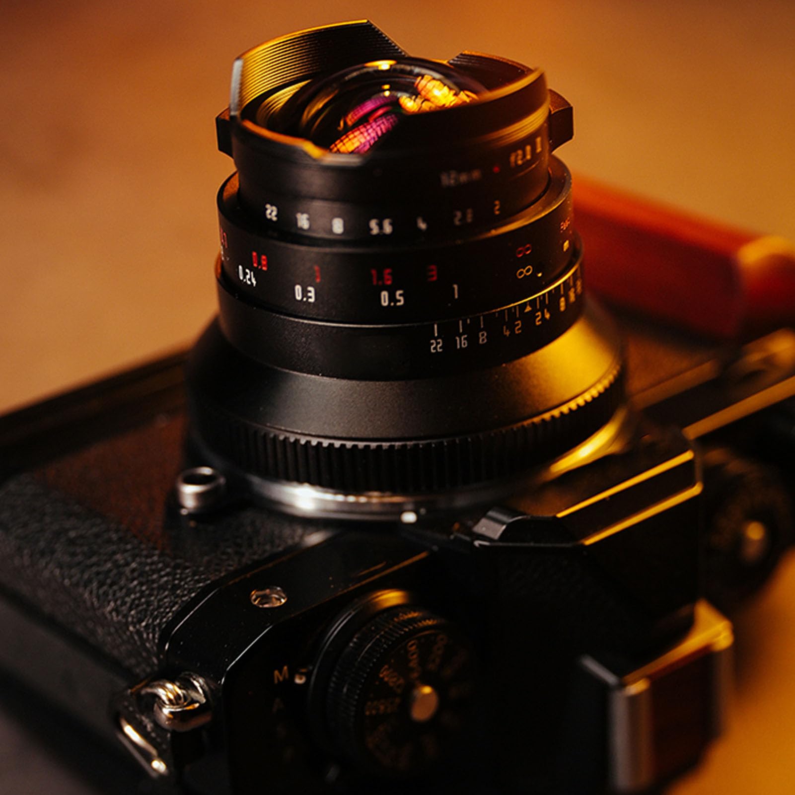 LENS F2.0 da 12 Mm, APS C Lenti per Telecamere Ad Apertura di Grandi Dimensioni, Messa a Fuoco Manuale, Lente Antidriflettente Multi -strato con Monte X per X Pro1, X Pro2, X (BLACK)