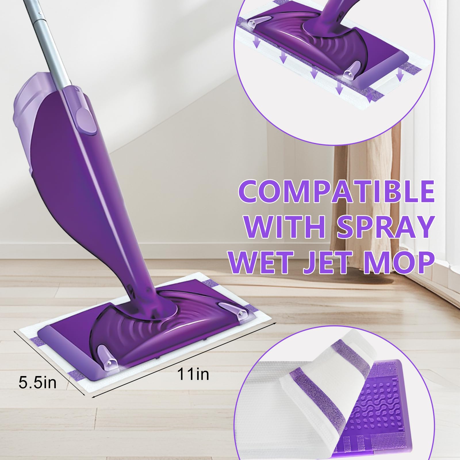 Almohadillas para wiffer Wet Jet, 40 unidades (40)
