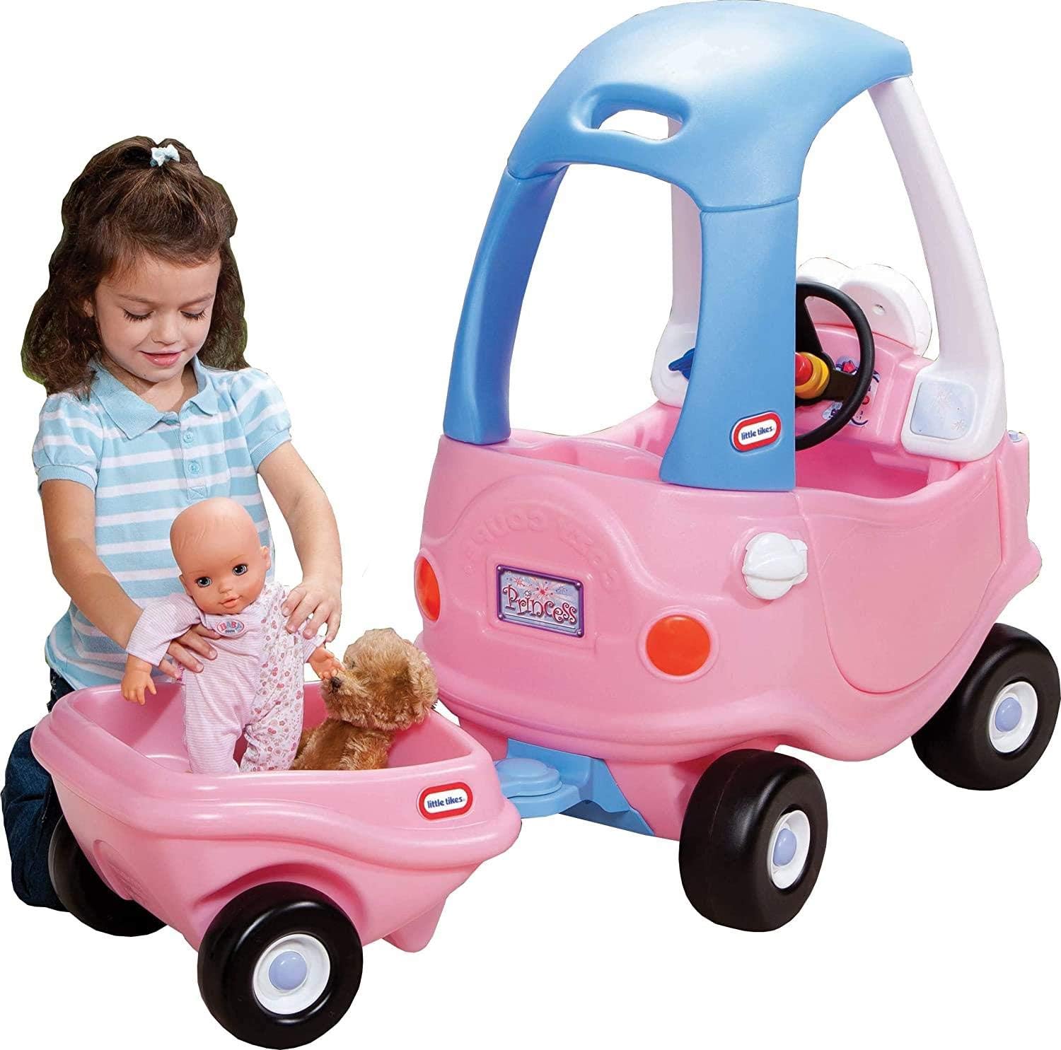 Little Tikes Cozy Coupe Pink Trailer