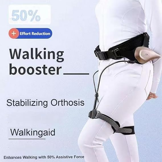 Bionic Exoskeleton Assistance for Walking, Legs Rehab Training Equipment, Power Walking Aid, Lower Limb Rehabilitation Training, Walking Can Help 50% Right leg
