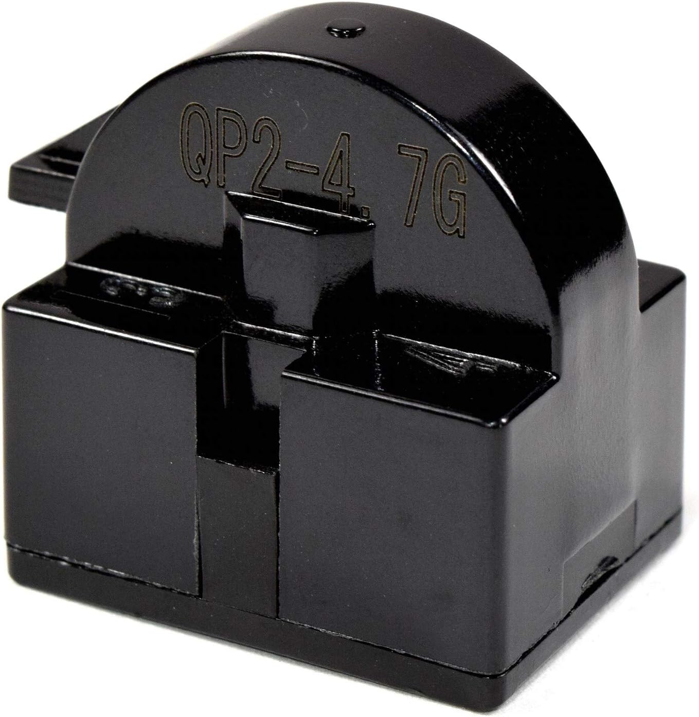 HQRP QP2-4.7 4.7 Ohm 1-Pin PTC Starter/Start Relay Replacement for Mini Fridges, Compact Refrigerators, Beverage & Wine/Beer Coolers, Deep Freezers, Beer/Wine Refrigerators