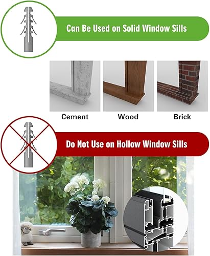 Miniatura 3 de LuckIn Soporte de aire acondicionado de ventana de CA, universal para unidades de CA de 12,000-24,000 BTU, hasta 165 libras, soporte de montaje de