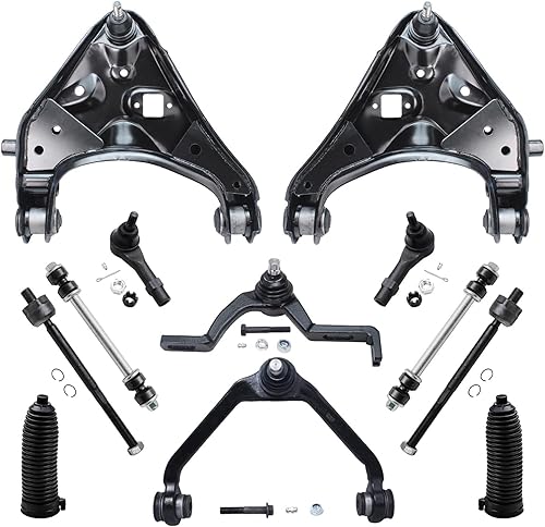 Miniatura 61 de Detroit Axle - Kit de suspensión delantera FWD de 12 piezas para Toyota Matrix Pontiac Vibe 2003 2004 2005 2006 2007 2008, 2 brazos de control