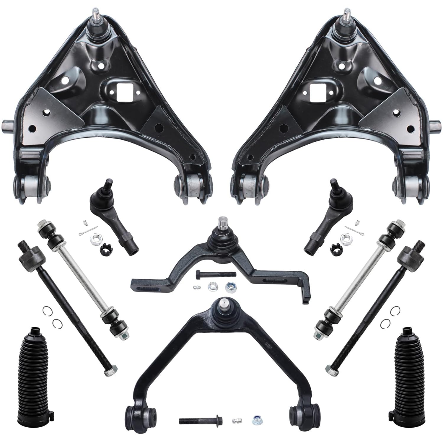 Detroit Axle - Front 12pc Susp. Kit for Ford Explorer Ranger Mazda B2300