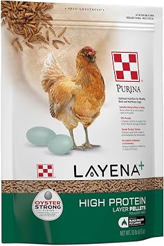 Purina Layena + High Protein Layer Chicken Feed 10 Pound