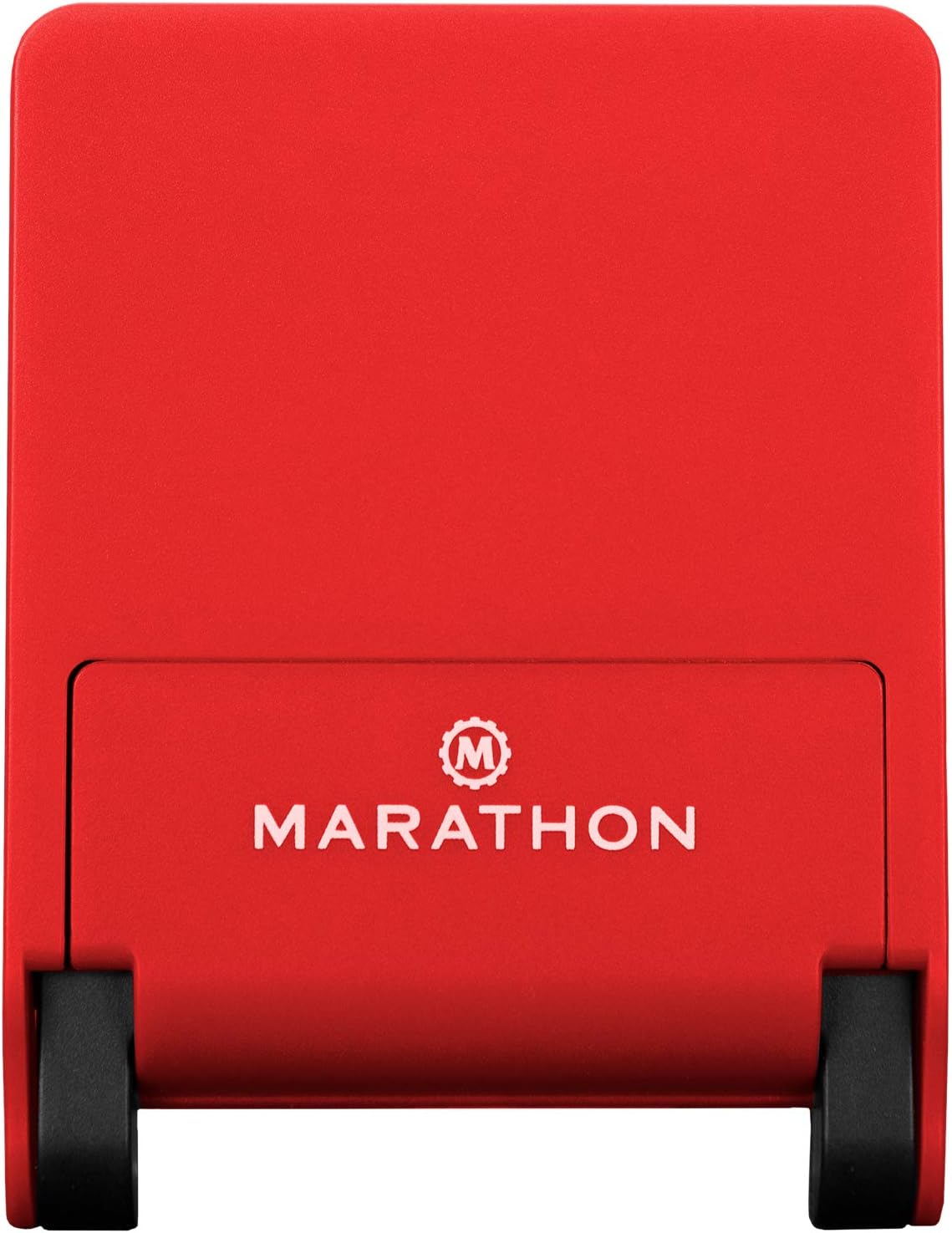 MARATHON Compact Travel Alarm Clock with Built-in Phone Stand