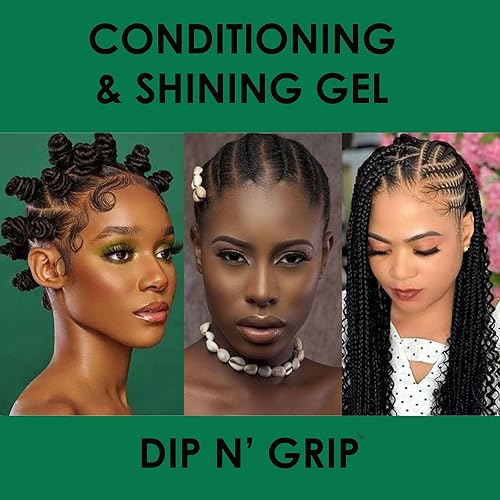 Miniatura 6 de Gel para el cabello con aceite de almendra y vitamina E, agarre extremo y poder de peinado en una maravilla de 4 onzas