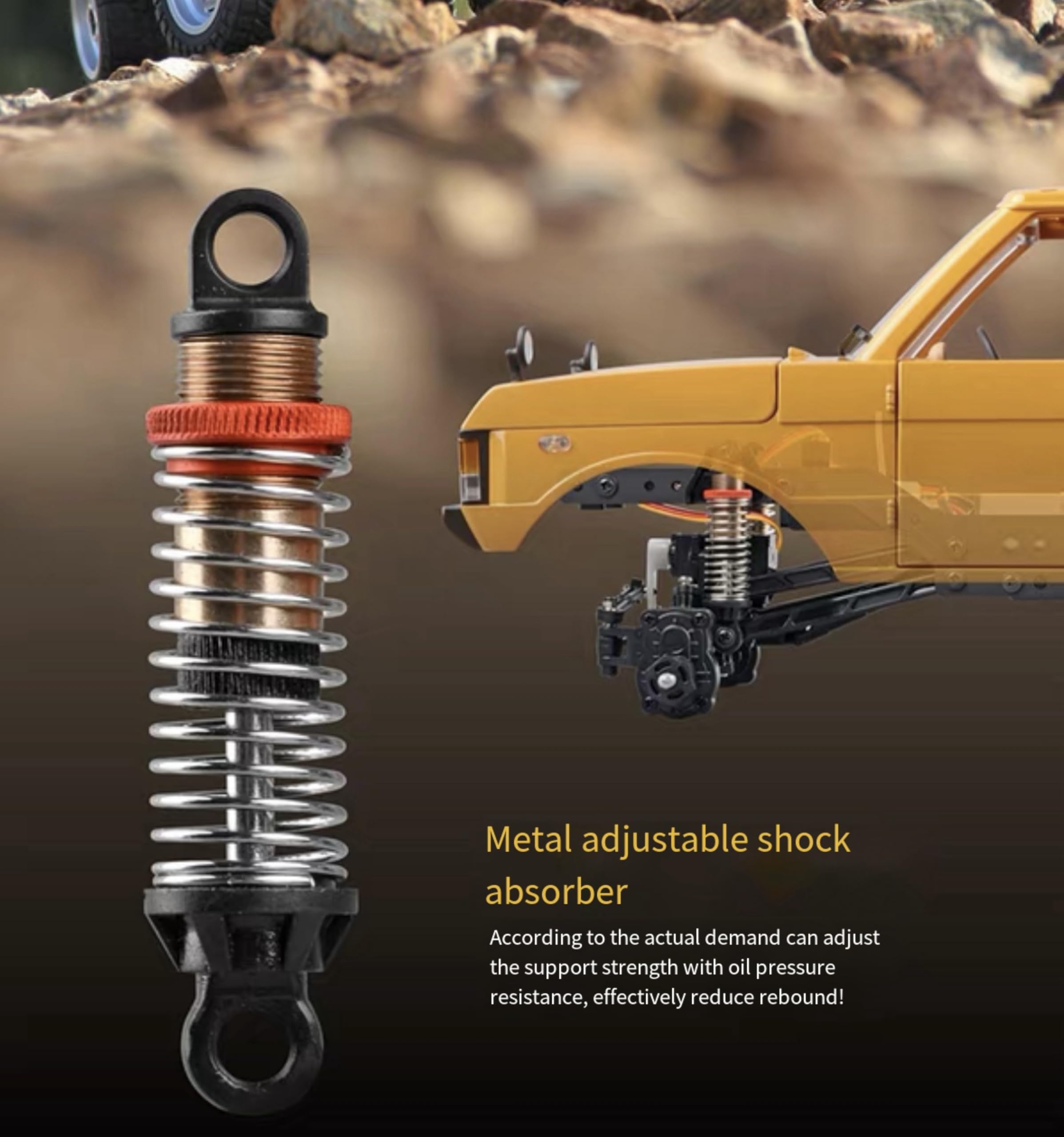 Amazon.com: DZHSNWJ MN168 Blue 1/12 Scale RC Remote Control