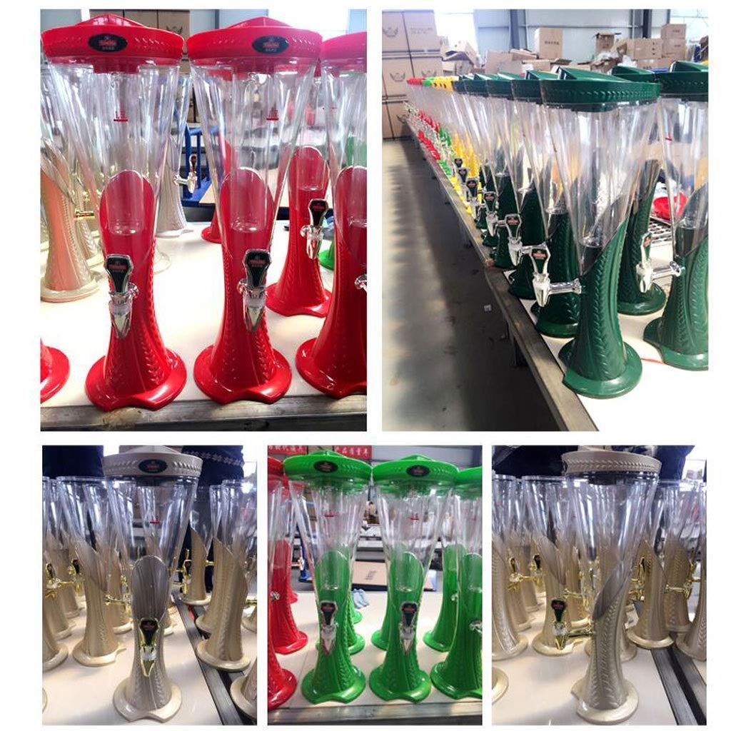 Dispenser Birra A Torre Luminosa - Distributore Per Bevande Da 1,5-3L Per Bar E Feste - Foto 9