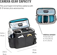 Vista 2 de Tenba BYOB 10 Camera Insert - Turns any bag into a camera bag for DSLR and Mirrorless cameras and lenses – Black (636-630)