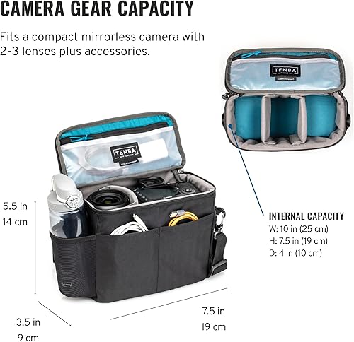 Miniatura 2 de Tenba BYOB 10 Camera Insert - Turns any bag into a camera bag for DSLR and Mirrorless cameras and lenses – Black (636-630)