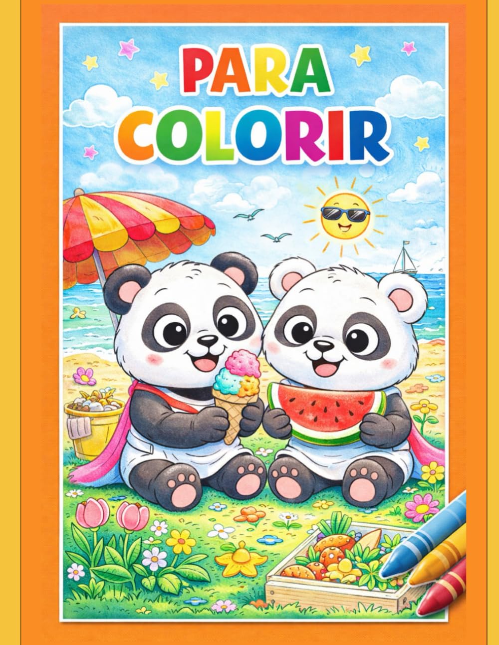 Livro de Colorir Antiestresse para Adultos: Desenhos simples para aliviar o estresse e a ansiedade