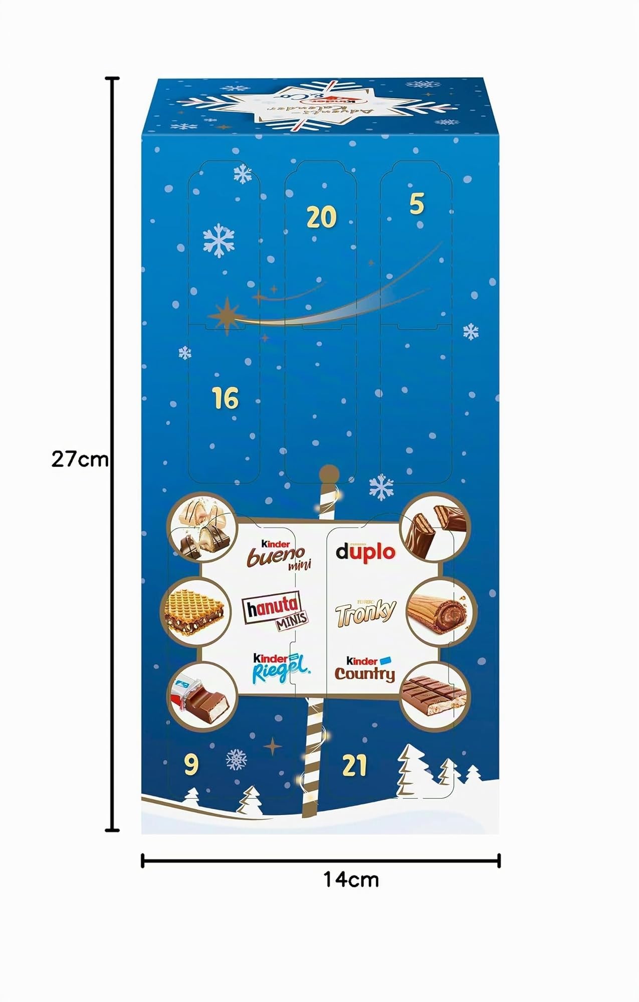 Ferrero Calendario de Adviento con Chocolate 295 g