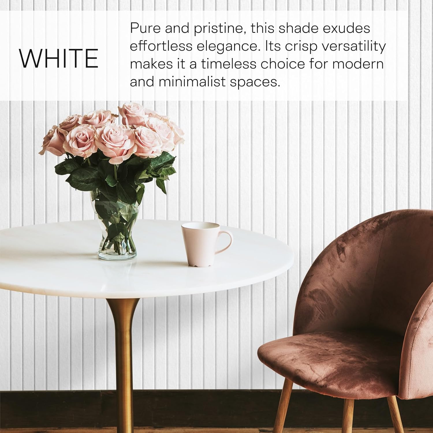 MaxGear Large Cork Boards for Walls 48" x 36", White Felt Bulletin Board Tiles for Office Decor, 12 Pack Felt Wall Tiles with Slat Paneling, Push Pin Board Home Wall Organizer