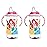 NUK Disney Princess Large Learner Cup 10oz 2pk - BPA Free, Spill Proof Sippy Cup