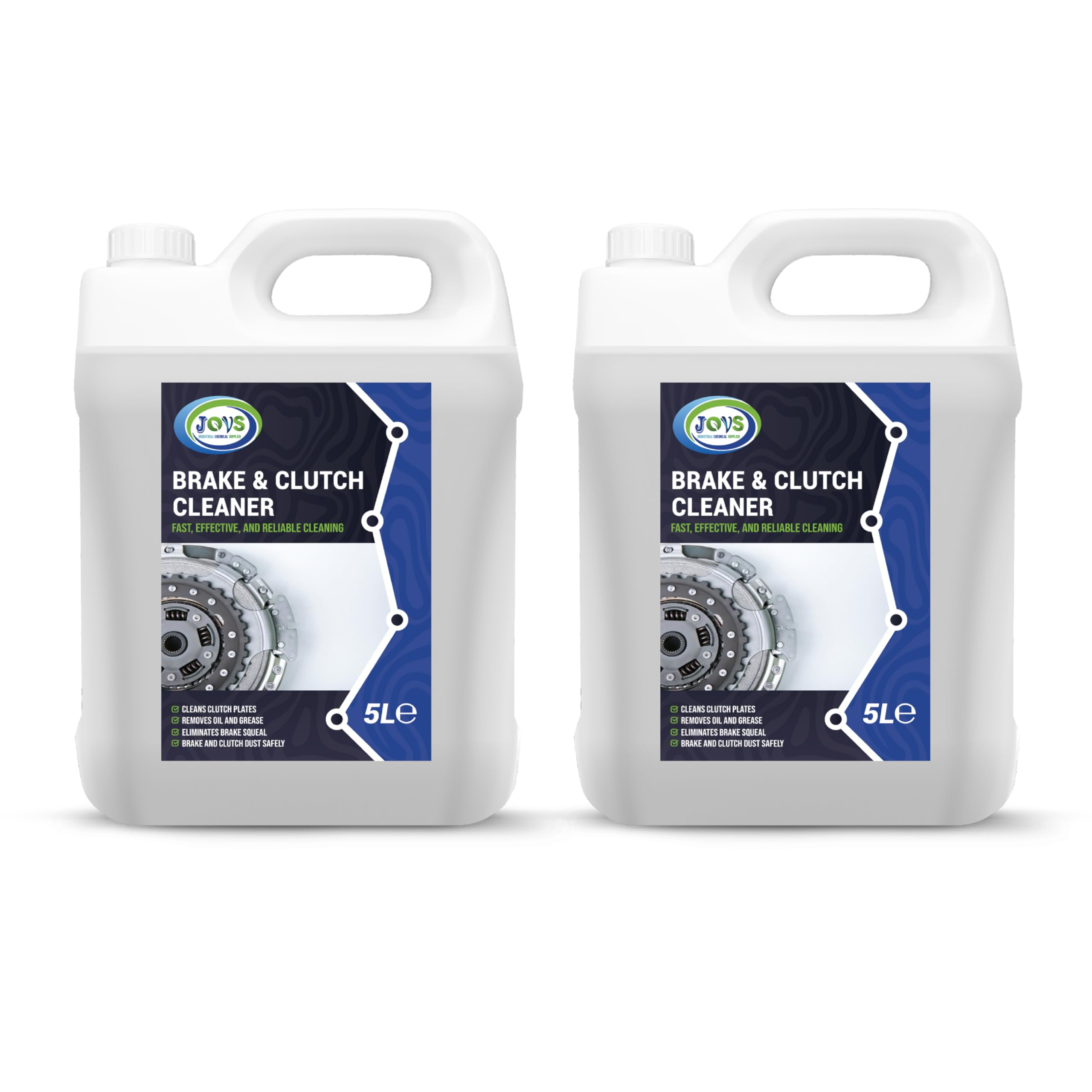 Brake and Clutch Cleaner 2x 5L - Dust, Grease, and Oil Remover! Powerful Cleaning, Precision Degreasing, and Rust Removal for Peak Automotive Performance