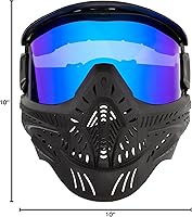 Vista 9 de HK Army HSTL Gafas Máscara de Paintball Airsoft con Lente Térmica Antivaho