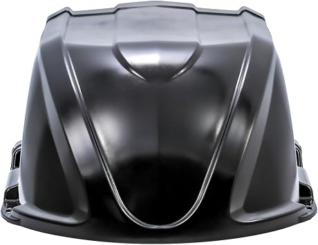 Camco XLT High Flow Roof Vent Cover - Opens for Easy Cleaning - Measures 19. 5 W x 25. 75 D x 10. 5 H - Easily Mounts to RV with Included Hardware - Black (40456)