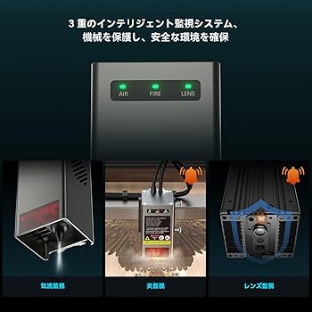 Falcon2 Pro 22W レーザー彫刻切断機 Creality Falcon2 Pro 22W