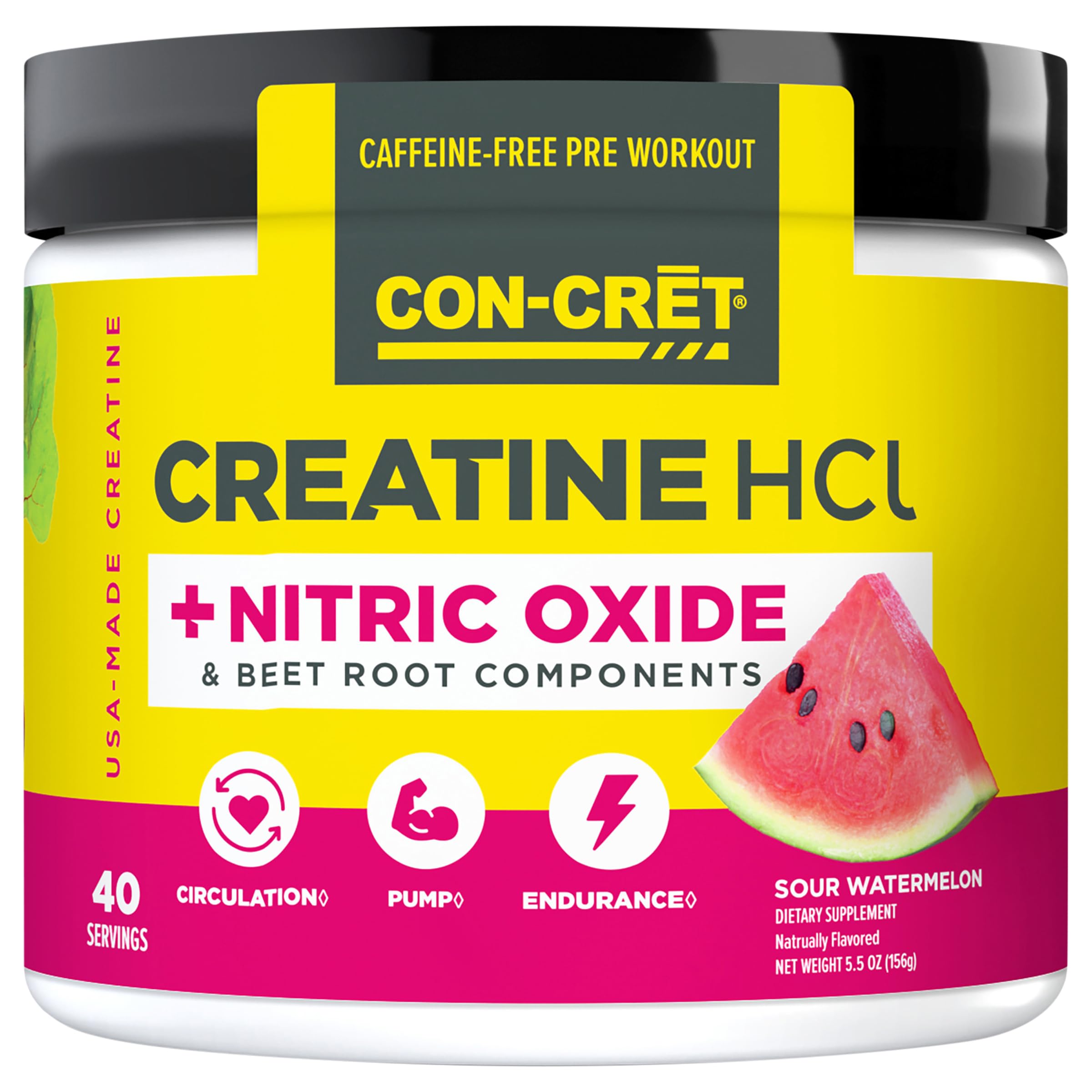 CON-CRET Creatine HCl + Nitric Oxide