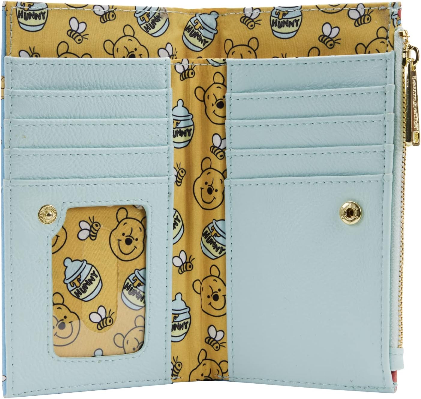 Loungefly Disney Winnie The Pooh All Over Print Faux Leather Wallet - Image 3