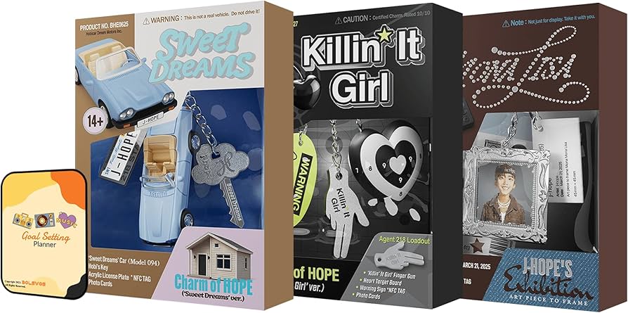 Amazon.com: j-hope (BTS) Album - Charm of HOPE (3 types) FULL SET