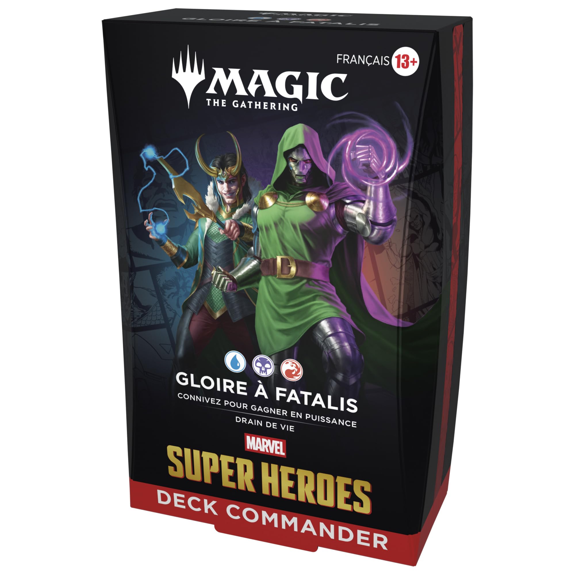 Deck Commander Magic: The Gathering | Marvel Super Heroes - Gloire à Fatalis (Version Française)