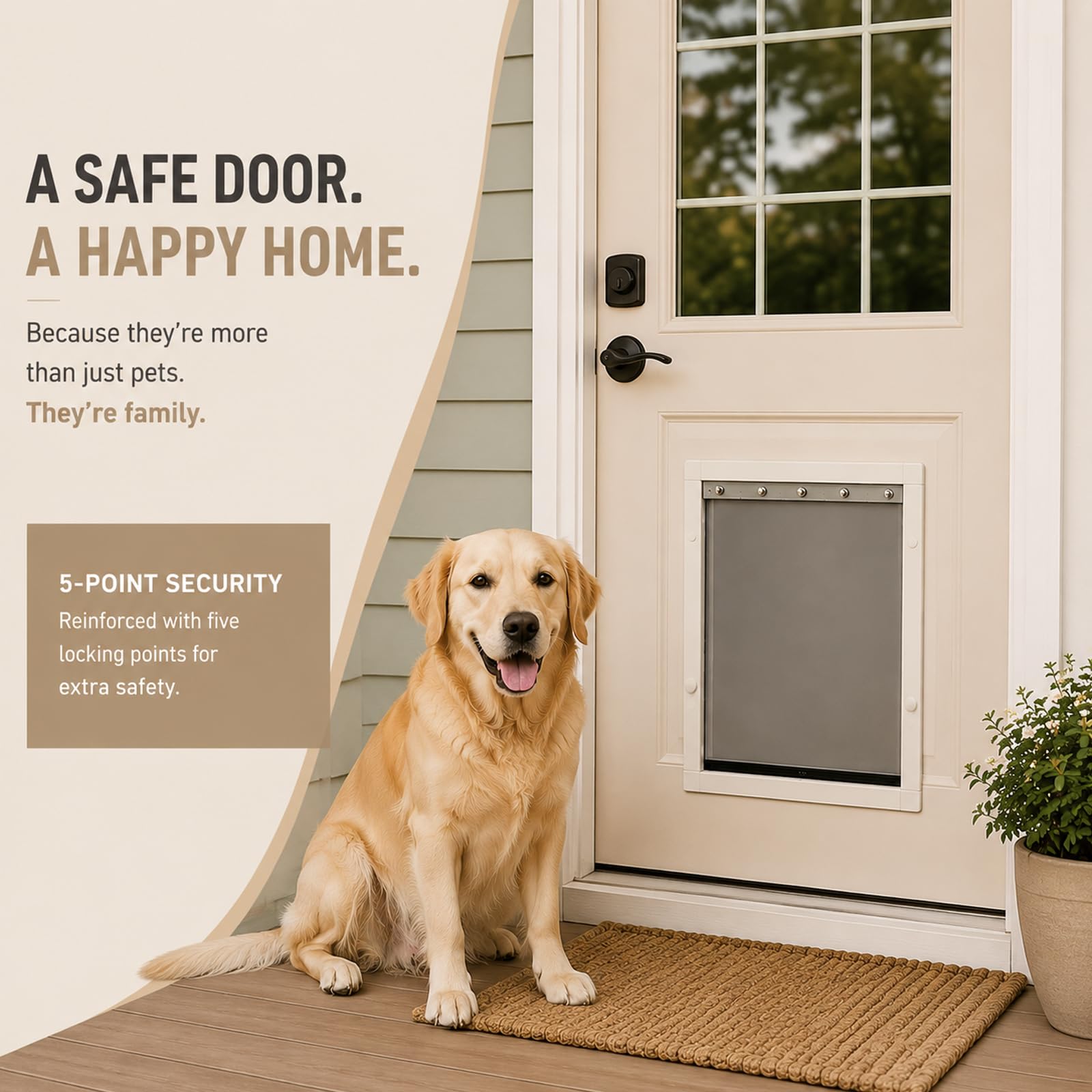 Amazon.com : PAC11-11039 Pet Door Replacement Flaps for Dog and