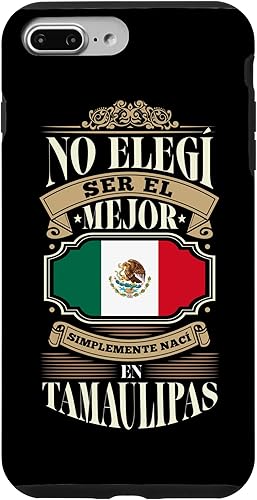 Vista 19 de Funda para iPhone 11 No elegí ser el mejor, simplemente nací en Tamaulipas México