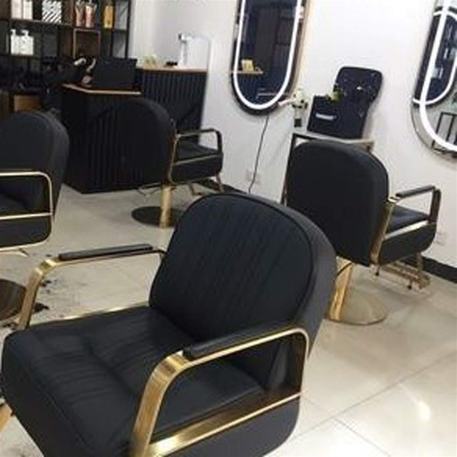 Amazon｜豪華 Barber Chair 油圧理髪店の椅子 美容院の理容室椅子 美容 