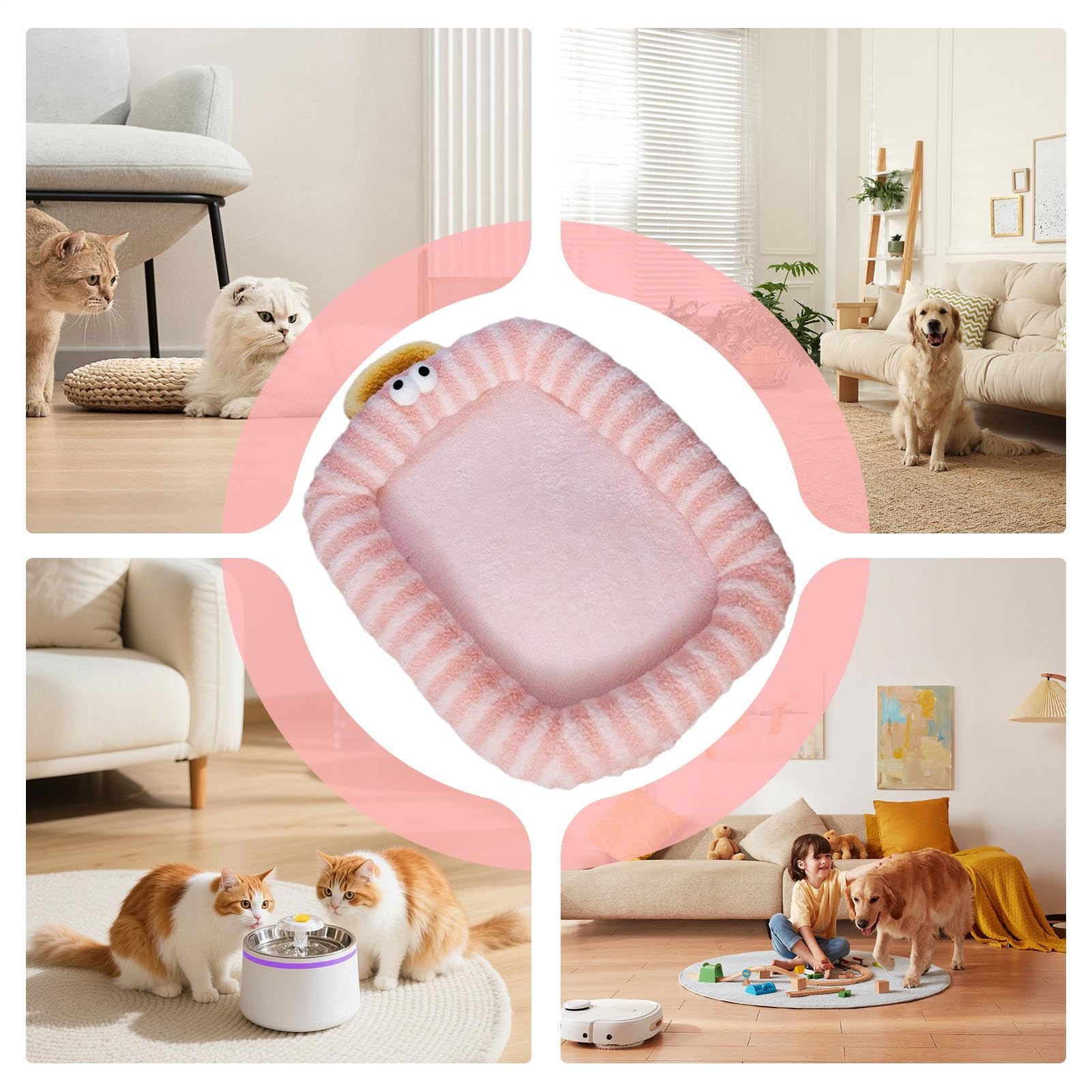 Camitas para Gatos Sofá Cálido para Gatos Y Cama para Cachorros