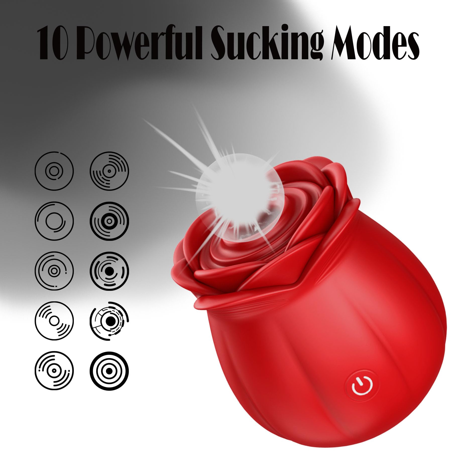 Amazon.com: 2024 Upgraded Shape Roses 10 Modes Toy Function