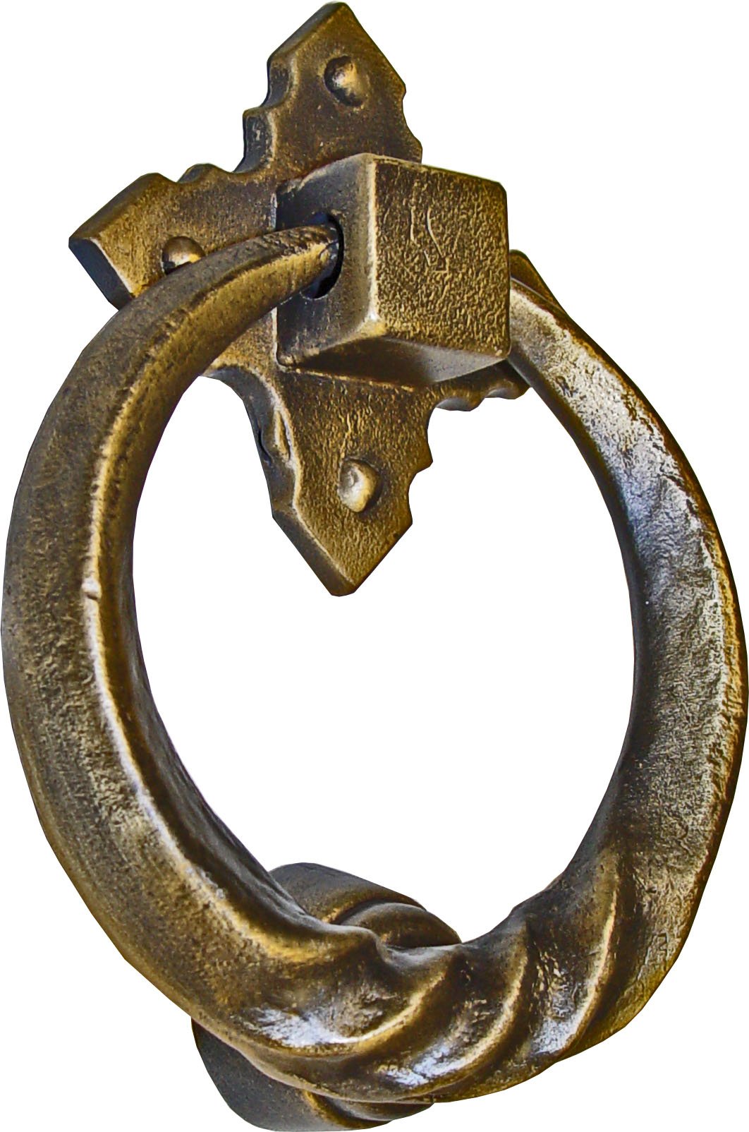 El Zorro Gold Imex The Fox 76816 – Knocker Brass Rustic, 120 X 95 Mm