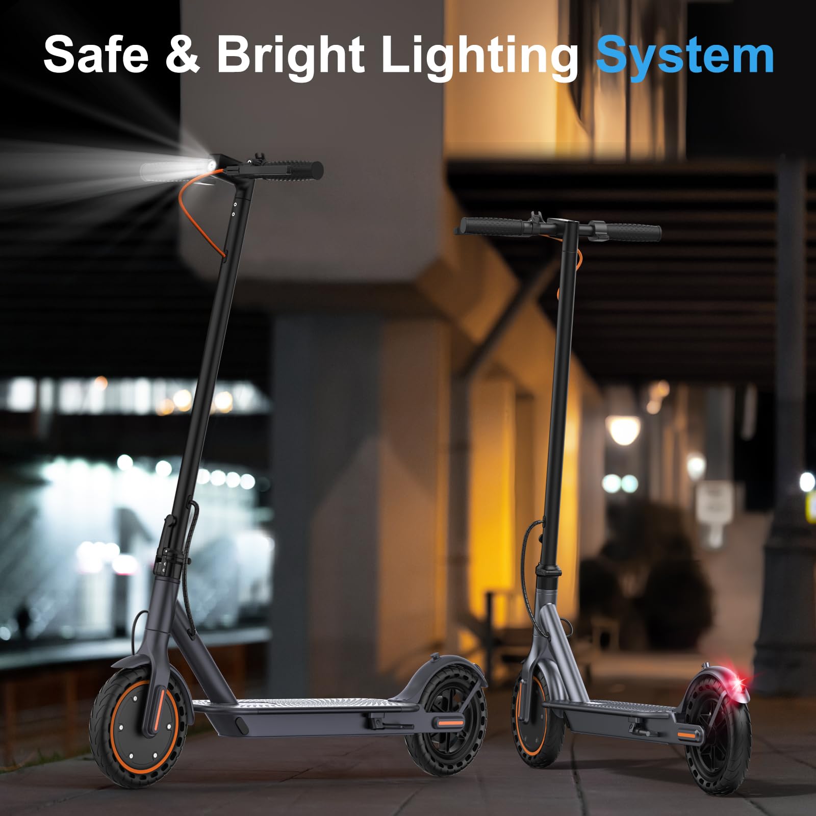 Monopattino Elettrico Adulto, Scooter Elettrico Pieghevole, Velocità Fino a 25 Km/h, 25/35Km di Autonomia, 8.5" Pneumatici Solidi, Carico massimo 120 kg, Doppia frenata