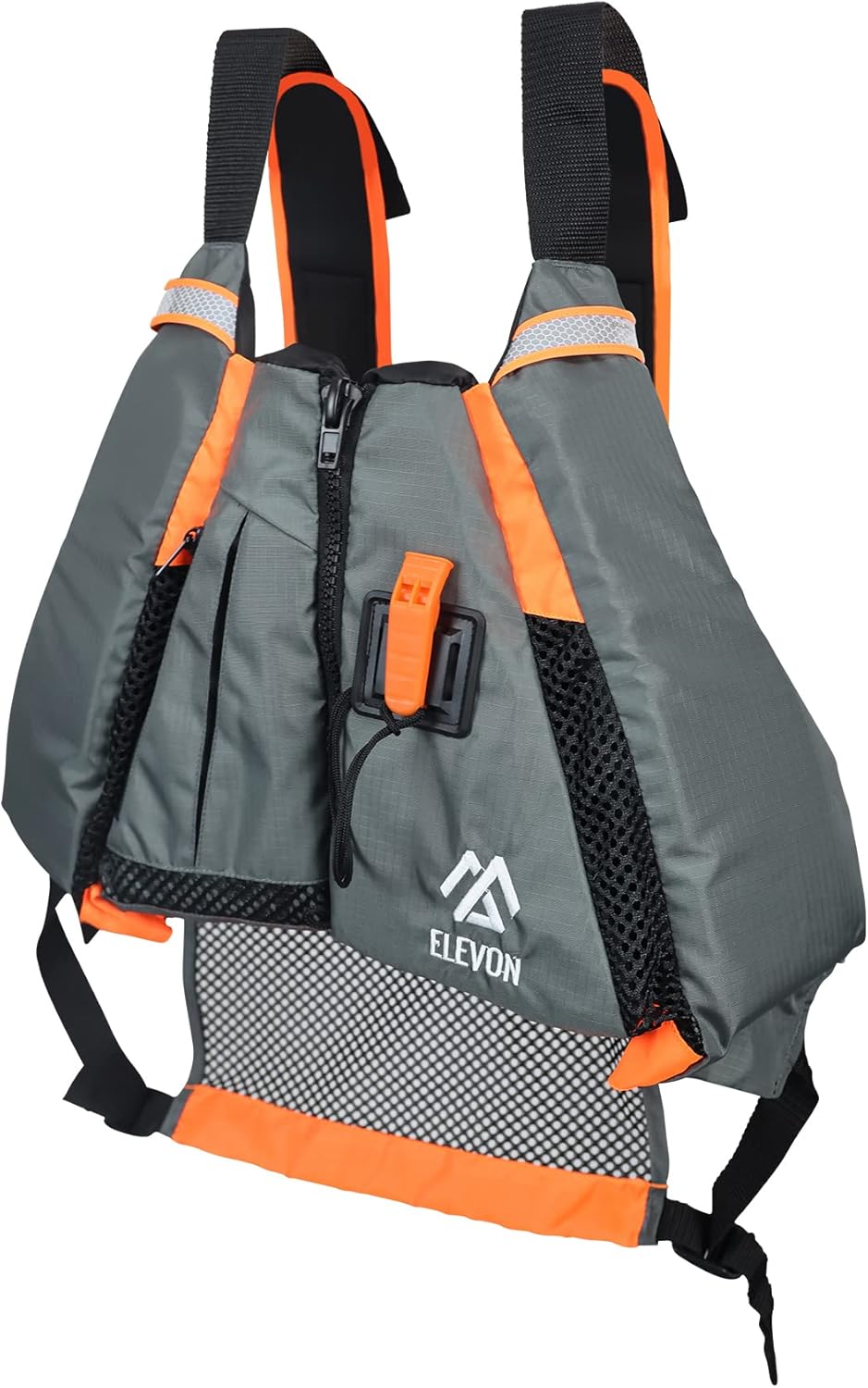 Elevon Padded Universal Kayak Boating Life Vest Life Jacket, Small, Medium and Large Elevon Padded Universal Kayak Boating Life Vest Life Jacket, Small, Medium and Large