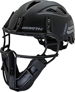 Worth | LEGIT Slowpitch Softball Helmet | Pitchers / Fielders Mask | Multiple Colors