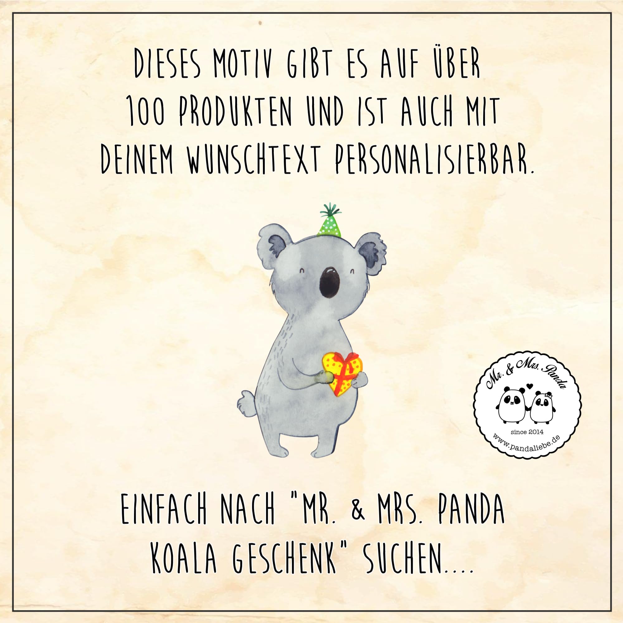 Twizler 1. Geburtstagskarte Mit Koala – Süße Karte Für Mädchen Oder Jungen, '1 Today'