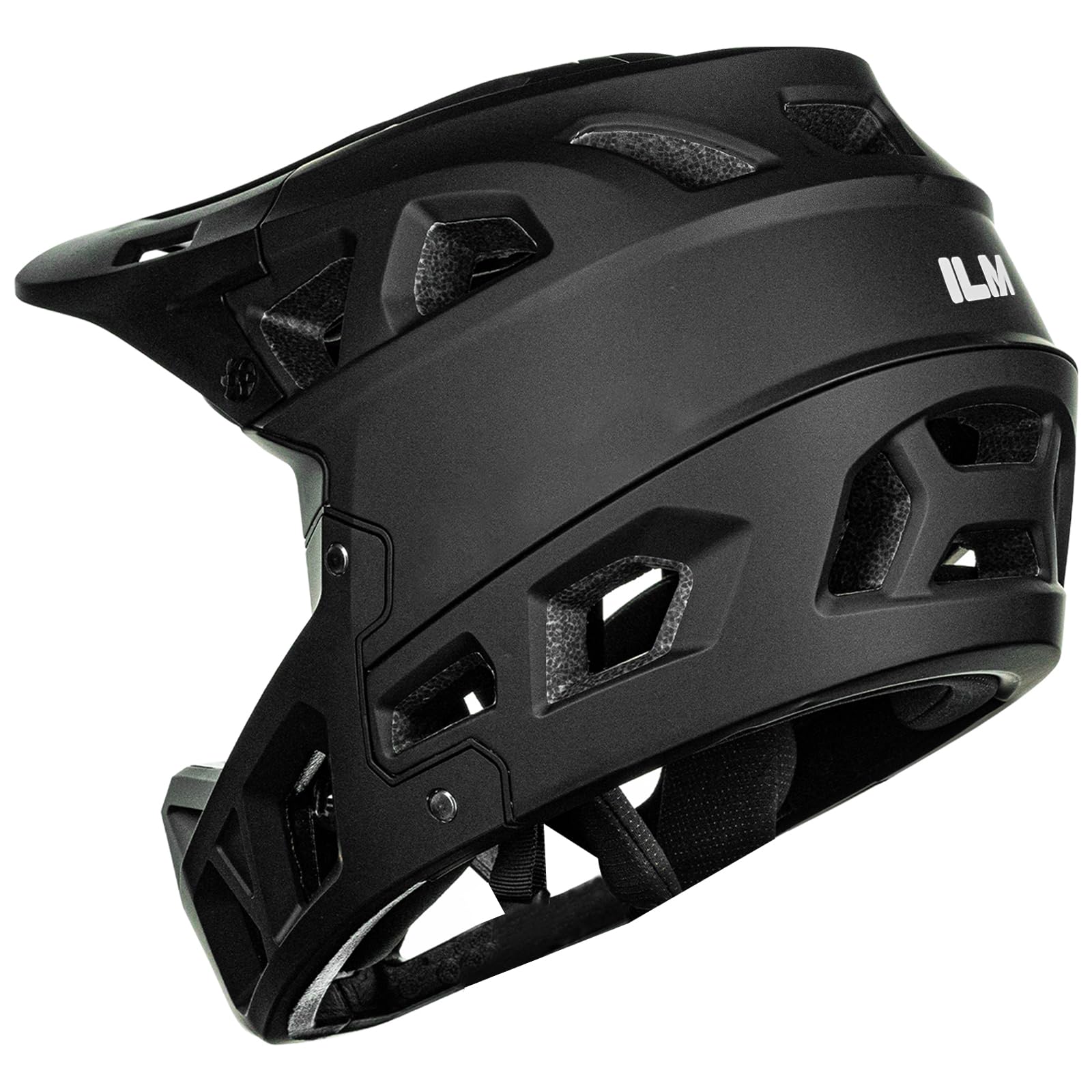 ILM Casco Mountain Bike Uomo Donna Integrale per Adulti MTB BMX Downhill Enduro Modello ZL-B068