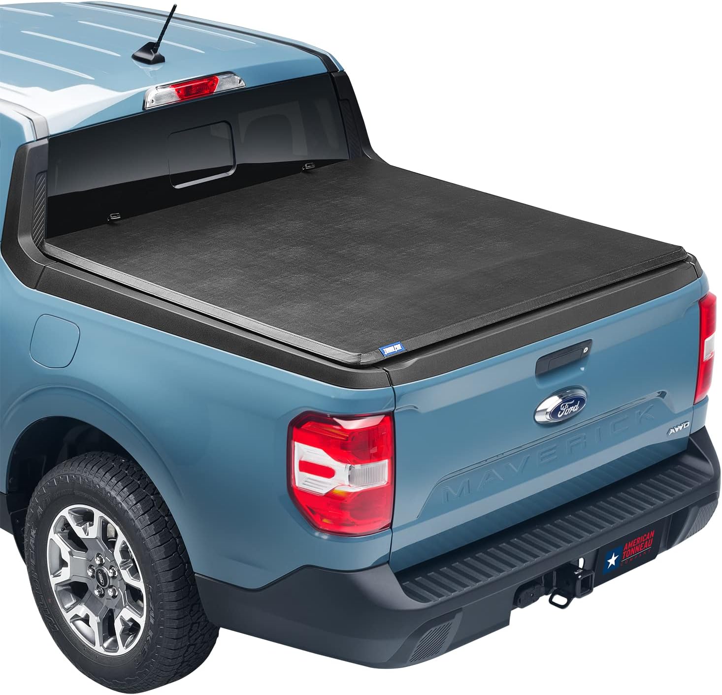 Tonno Pro Tonno Fold, Soft Folding Truck Bed Tonneau Cover | 42-380 | Fits 2022 - 2023 Ford Maverick 4' 6" Bed (54.4")