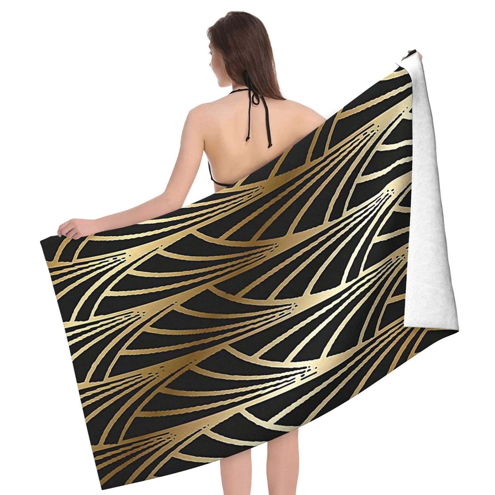 Serviettes De Plage - Noir / Serviettes De Plage / Serviettes