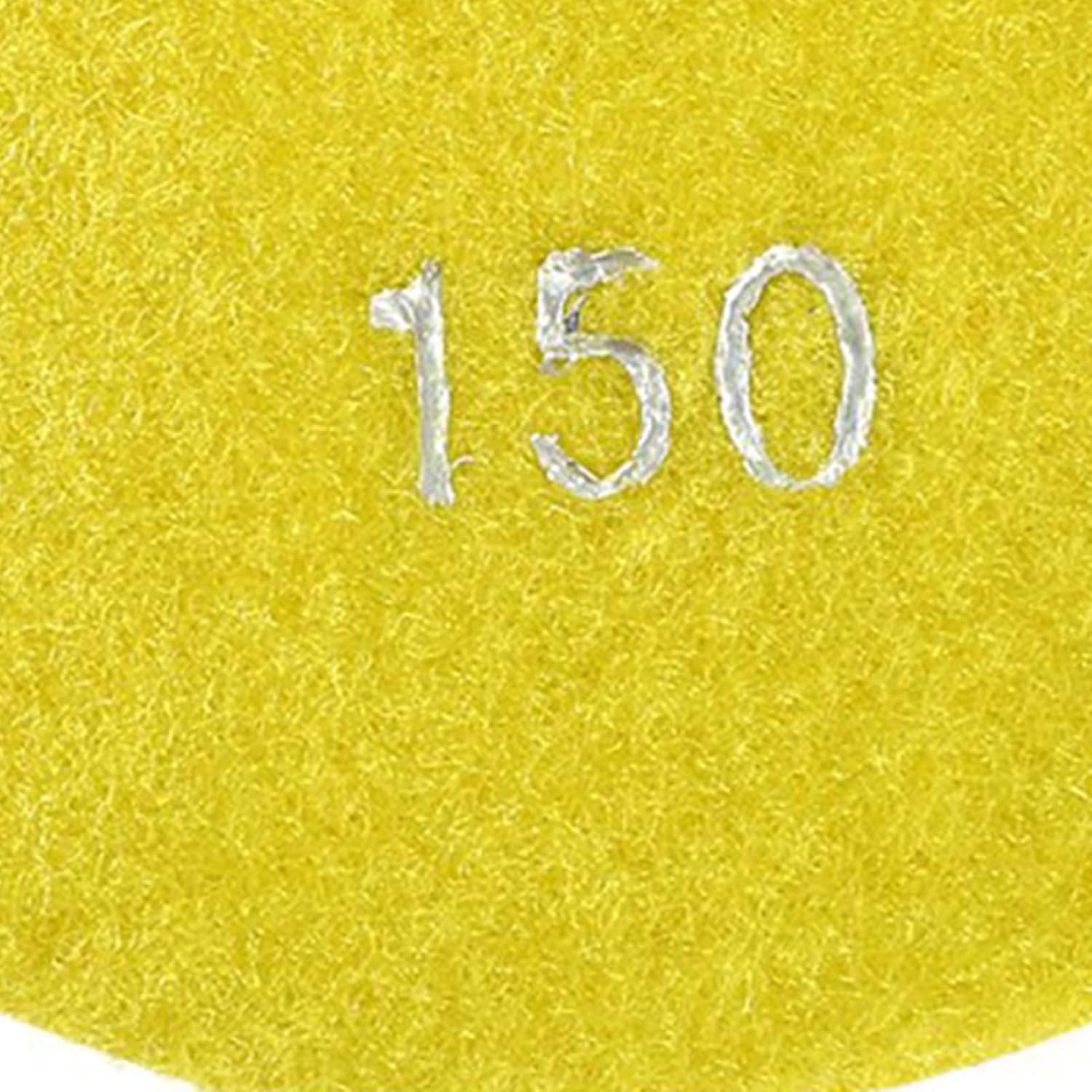 Grinding Disc Wet Diamond Polishing Pads 125mm 5 Inch Grinding Discs Granite Concrete Marble Strong Smoothness Long Lasting for Large Model Grinding Machine (150)