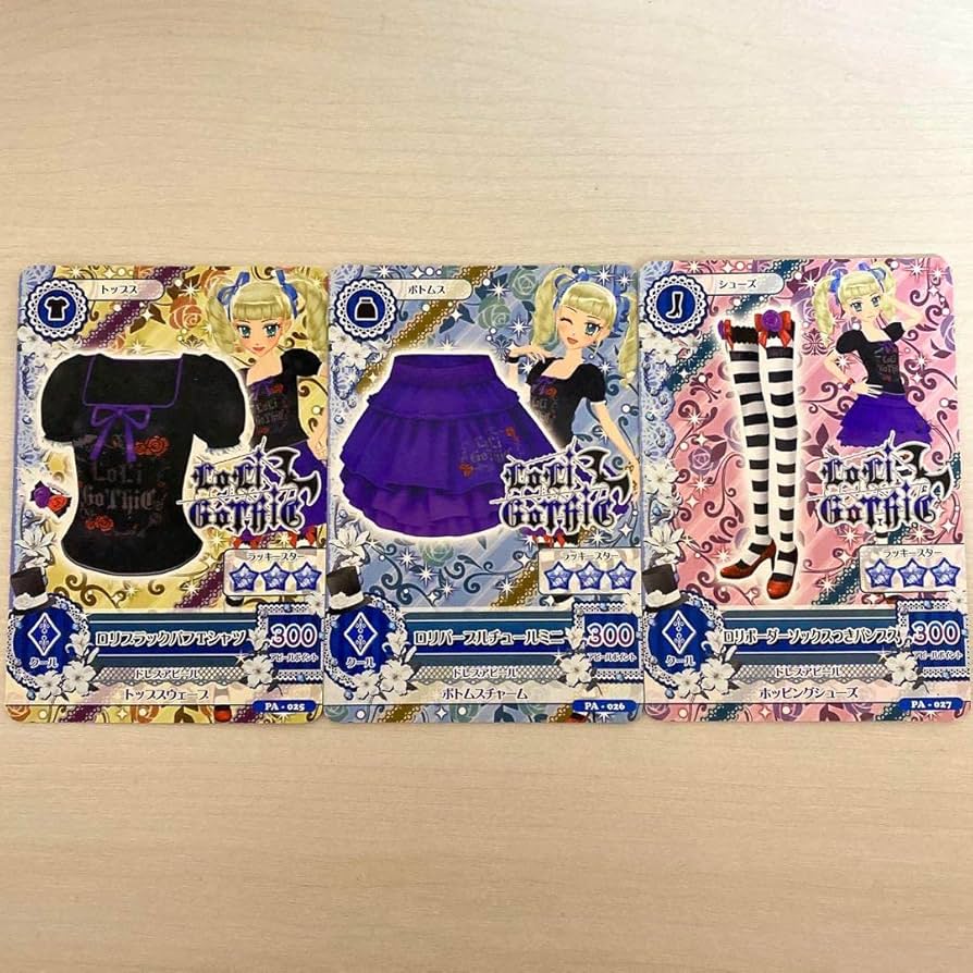 アイカツ ロリゴシック 東堂ユリカ Amazon.co.jp: 旧アイカツ初期カード 藤堂ユリカ ロリゴシック