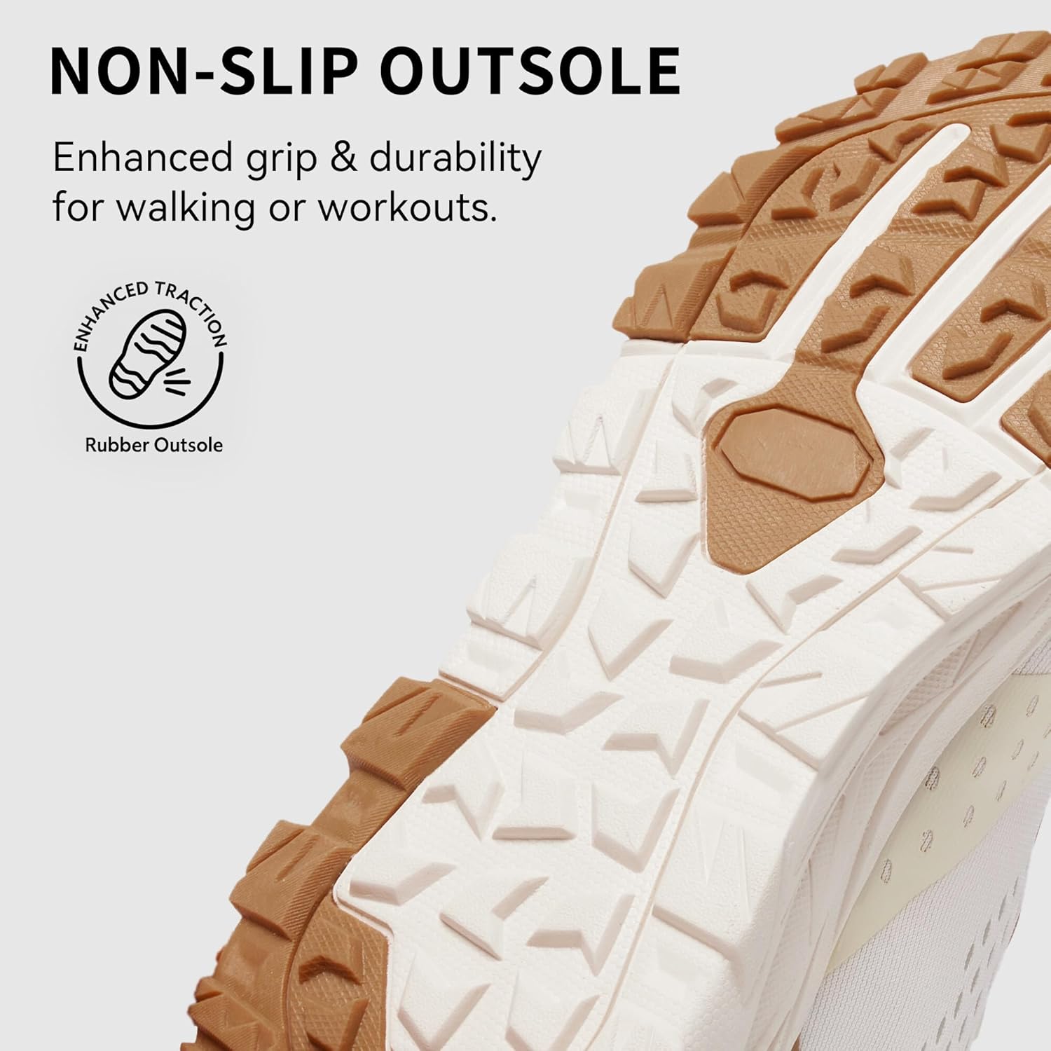 Wide Toe Box Shoes Women, Arch Support Ultralight Non Slip Sneakers for Walking Running Workout Gym Tennis,Balanced Cushion Diabetic Footwear - Image 6