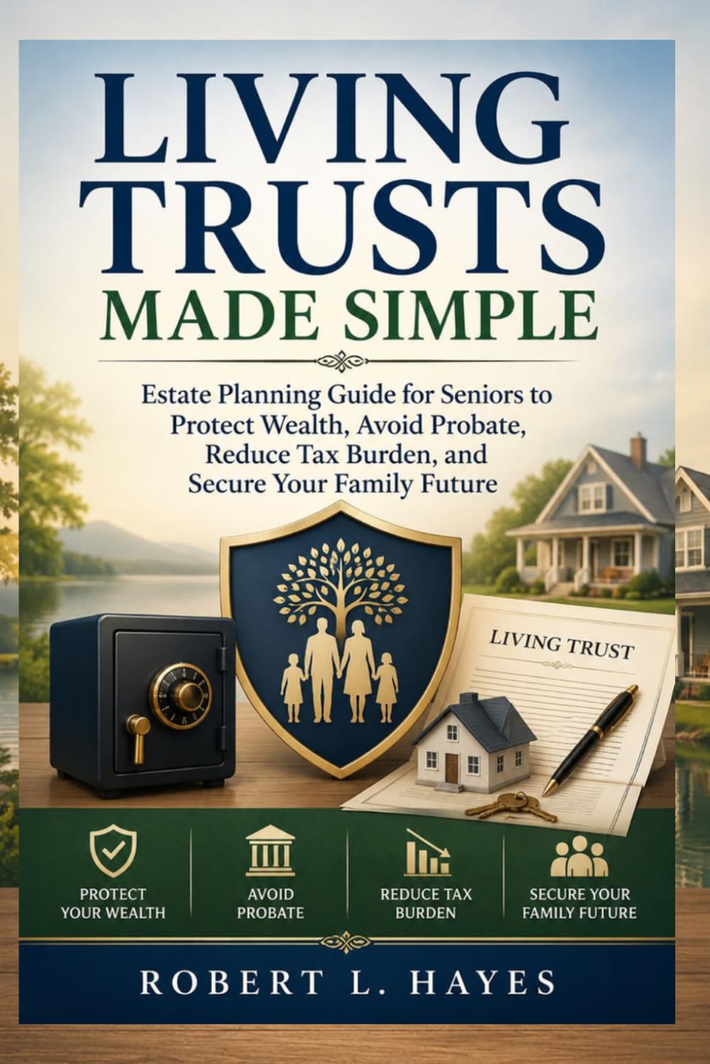 LIVING TRUST MADE SIMPLE: Estate Planning Guide for Seniors to Protect Wealth, Avoid Probate, Reduce Tax Burden, and Secure Your Family Future.