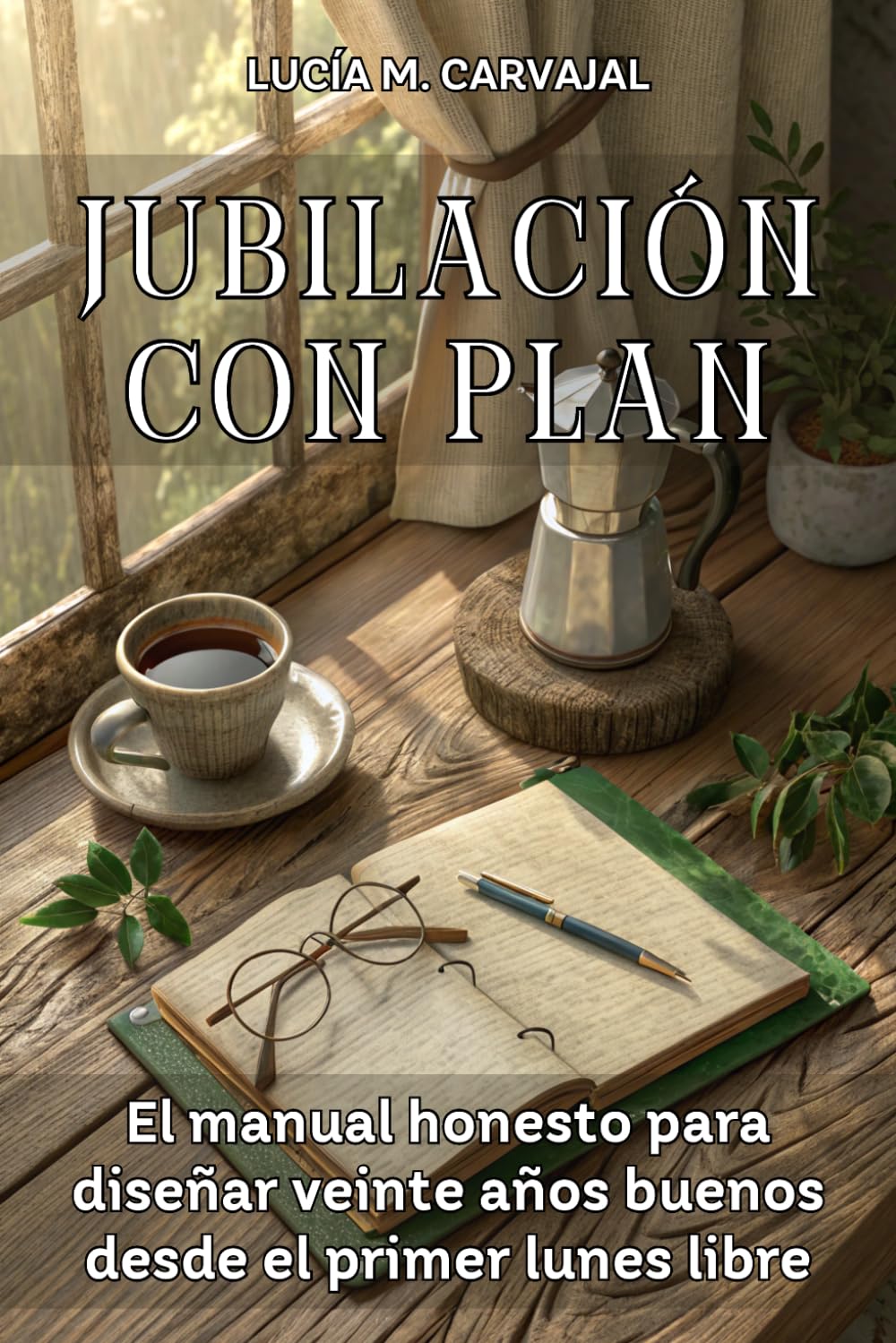 JUBILACIÓN CON PLAN. El manual honesto para diseñar veinte años buenos desde el primer lunes libre: Rutinas, vínculos, propósito y auditoría trimestral después de la última nómina.