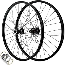 Set of Wheels with Disc Brake for Mountain Bikes, MTB Wheels Set 26" 27.5" 29" Front Thru-Axle 15 x 110 mm Rear 12 x 142 mm Bicycle Rim Ultralight 12 ve
