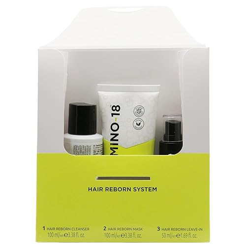 ADDMINO-18 Magic Hair Reborn Kit - Champú para el cabello, máscara y acondicionador sin enjuague Set de viaje